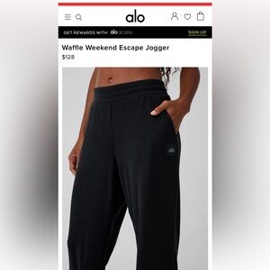 All Waffle Weekender Escape Jogger Pants
